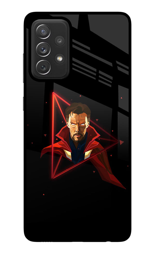 Doctor Ordinary Samsung A72 Glass Case Back Cover by Casekaro