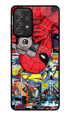 Spider Man Samsung A72 Glass Case