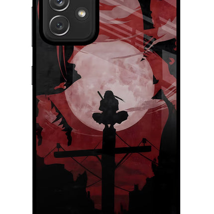 Naruto Anime Samsung A72 Glass Case Back Cover by Casekaro
