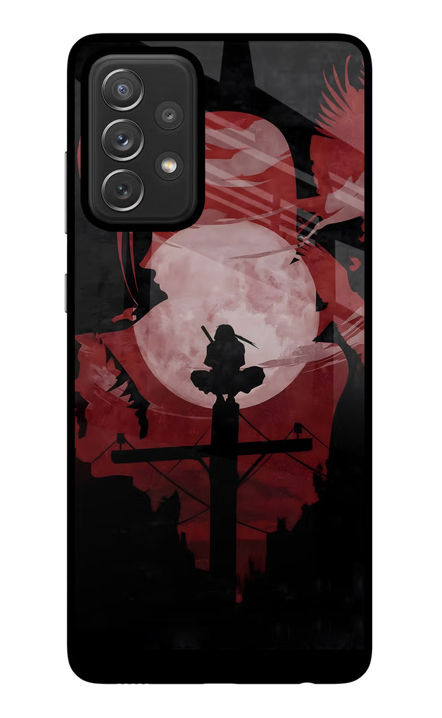 Naruto Anime Samsung A72 Glass Case Back Cover by Casekaro