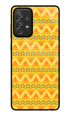 Tribal Pattern Samsung A72 Glass Case
