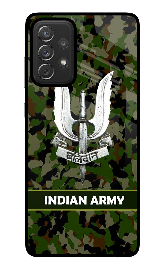 Balidan Indian Logo Samsung A72 Glass Case Back Cover by Casekaro