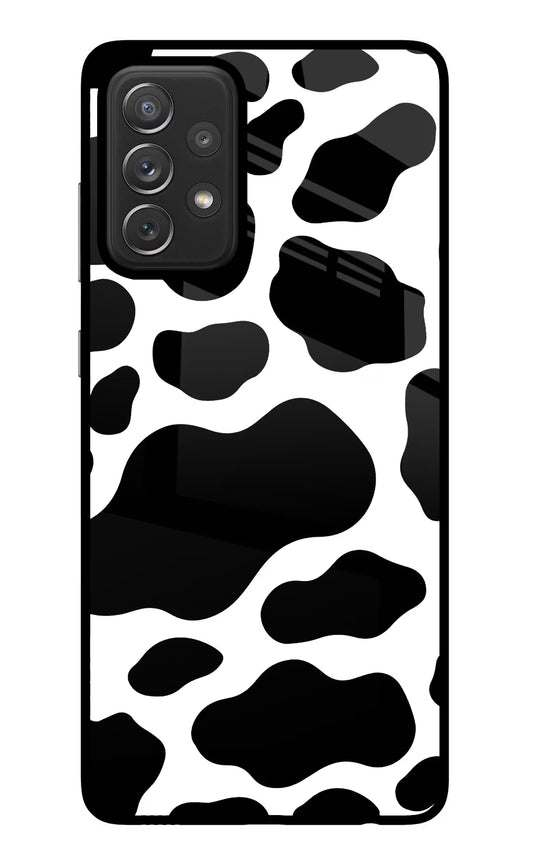 Cow Spots Samsung A72 Glass Case