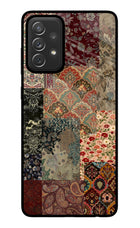 Desi Print Samsung A72 Glass Case