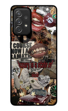 Luxury Samsung A72 Glass Case