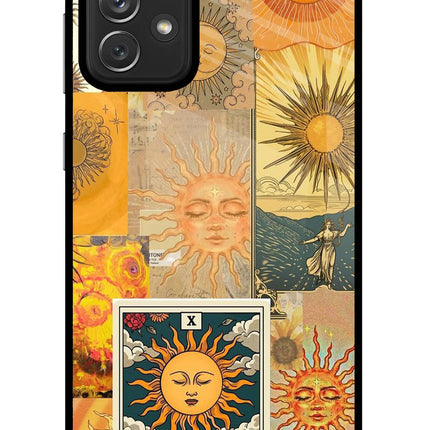 Sun Samsung A72 Glass Case