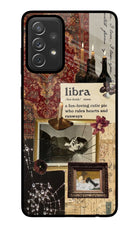 Libra Zodiac Samsung A72 Glass Case