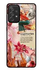 Sagittarius Zodiac Samsung A72 Glass Case