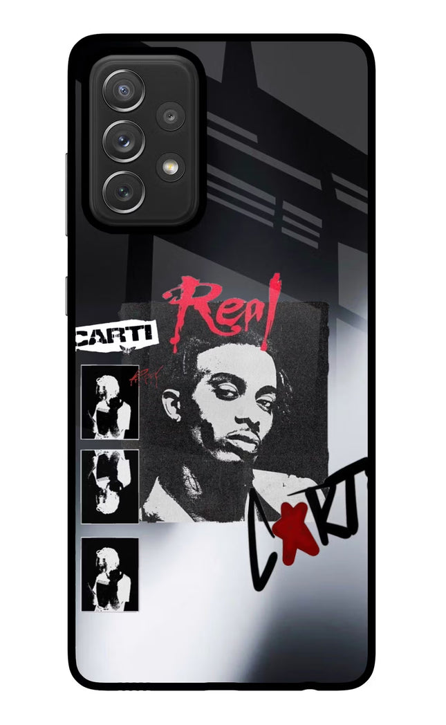 Playboi Carti Samsung A72 Glass Case