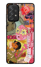 Funkover Samsung A72 Glass Case