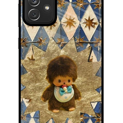 Woodooo Samsung A72 Glass Case Back Cover by Casekaro