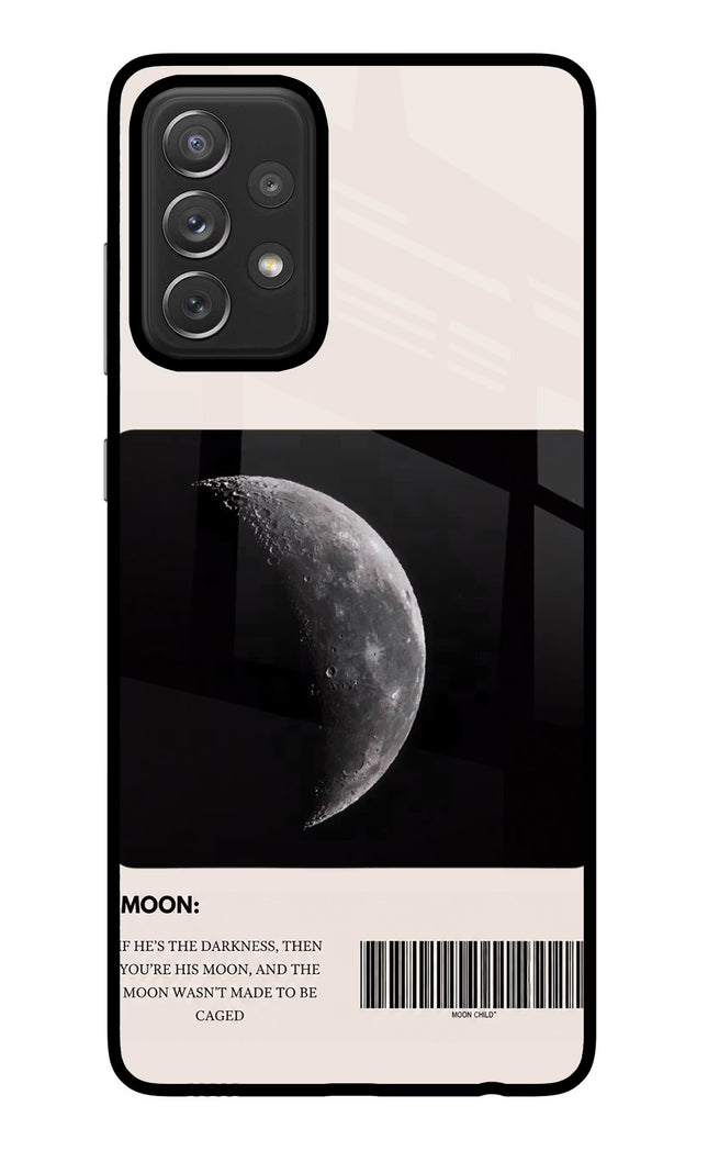 Moon Phase Samsung A72 Glass Case