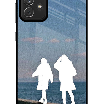 Coastal Dream Samsung A72 Glass Case