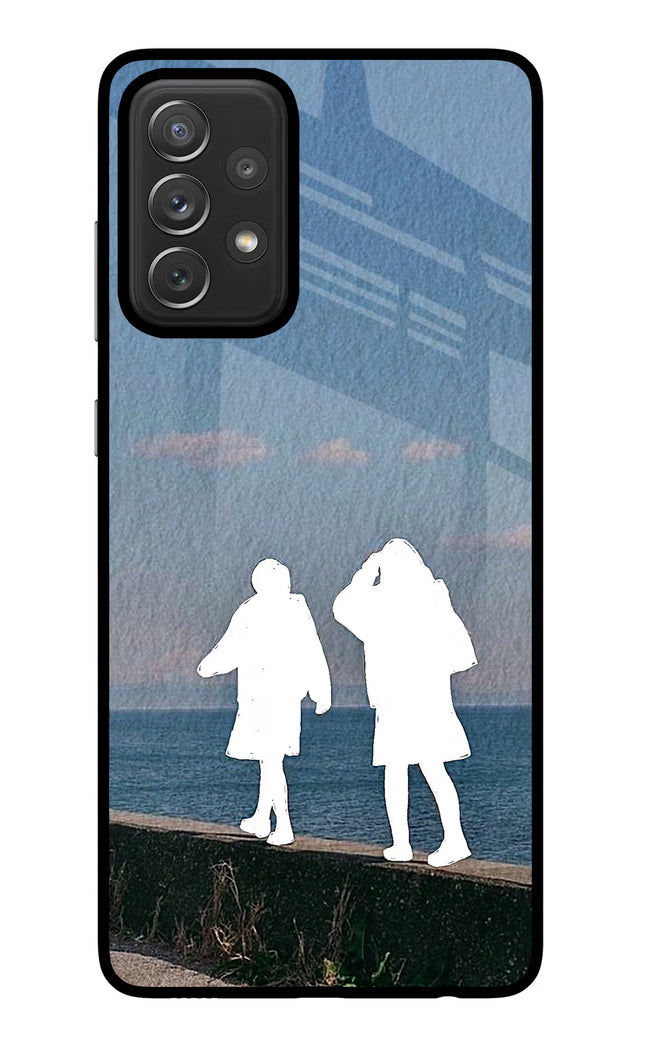 Coastal Dream Samsung A72 Glass Case