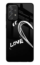 Love Line Samsung A72 Glass Case