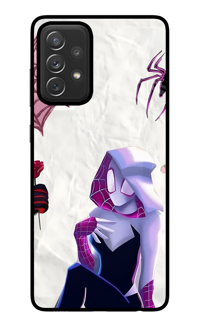 Gwen Verse Samsung A72 Glass Case Back Cover by Casekaro