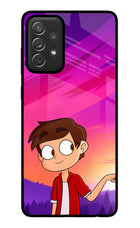 Marco Sunset Samsung A72 Glass Case