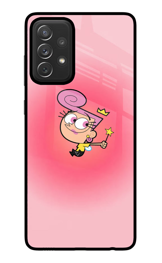 Wanda Magic Samsung A72 Glass Case Back Cover by Casekaro