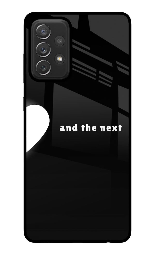 Next World Samsung A72 Glass Case Back Cover by Casekaro