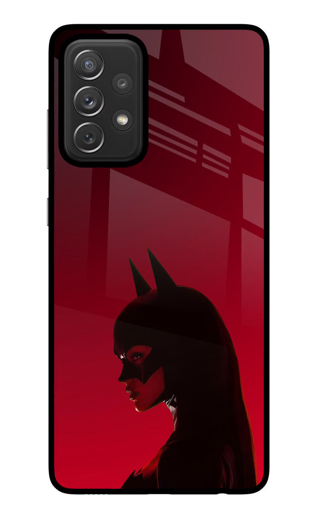 Night Thief Samsung A72 Glass Case Back Cover by Casekaro