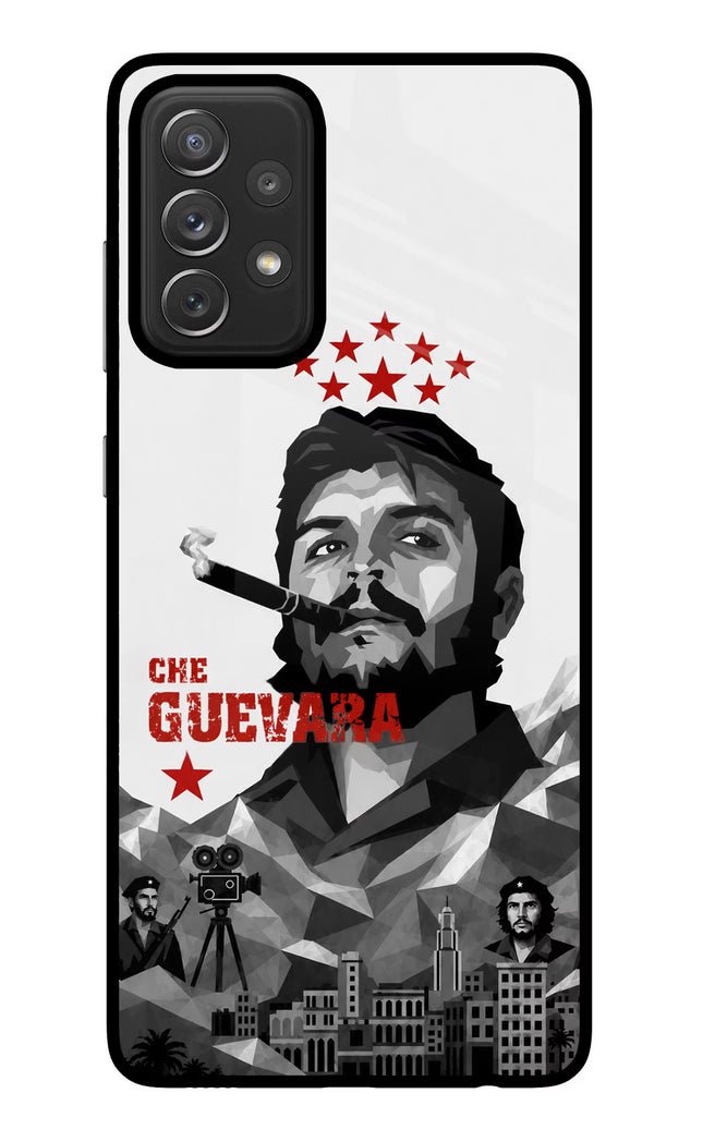 Che Guevara Iconic Samsung A72 Glass Case Back Cover by Casekaro