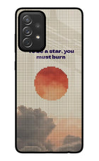 Pixel Sun Samsung A72 Glass Case