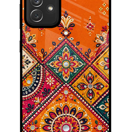 Kutch Glow Samsung A72 Glass Case