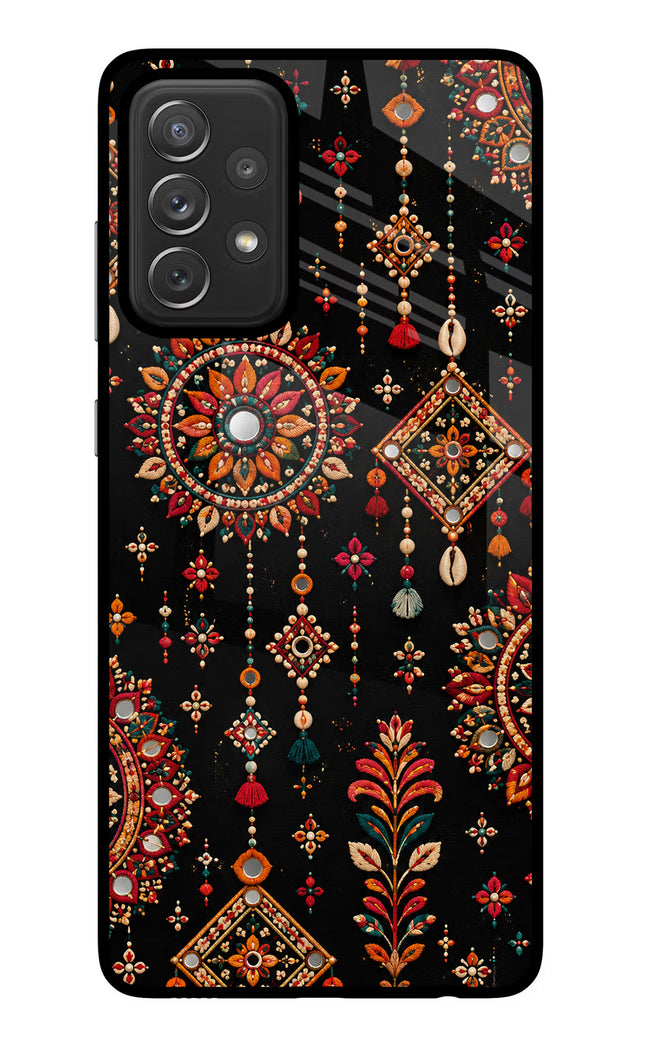 Boho Noir Samsung A72 Glass Case
