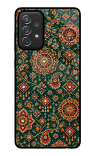 Green Pataka Samsung A72 Glass Case