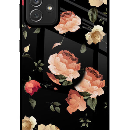 Flowers Samsung A72 Pop Case by Casekaro