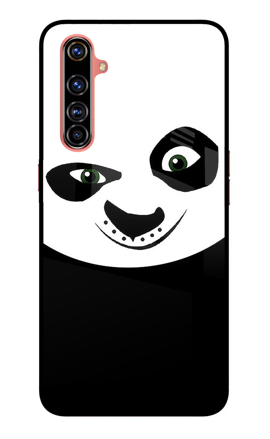 Panda Realme X50 Pro Back Cover, Glass case
