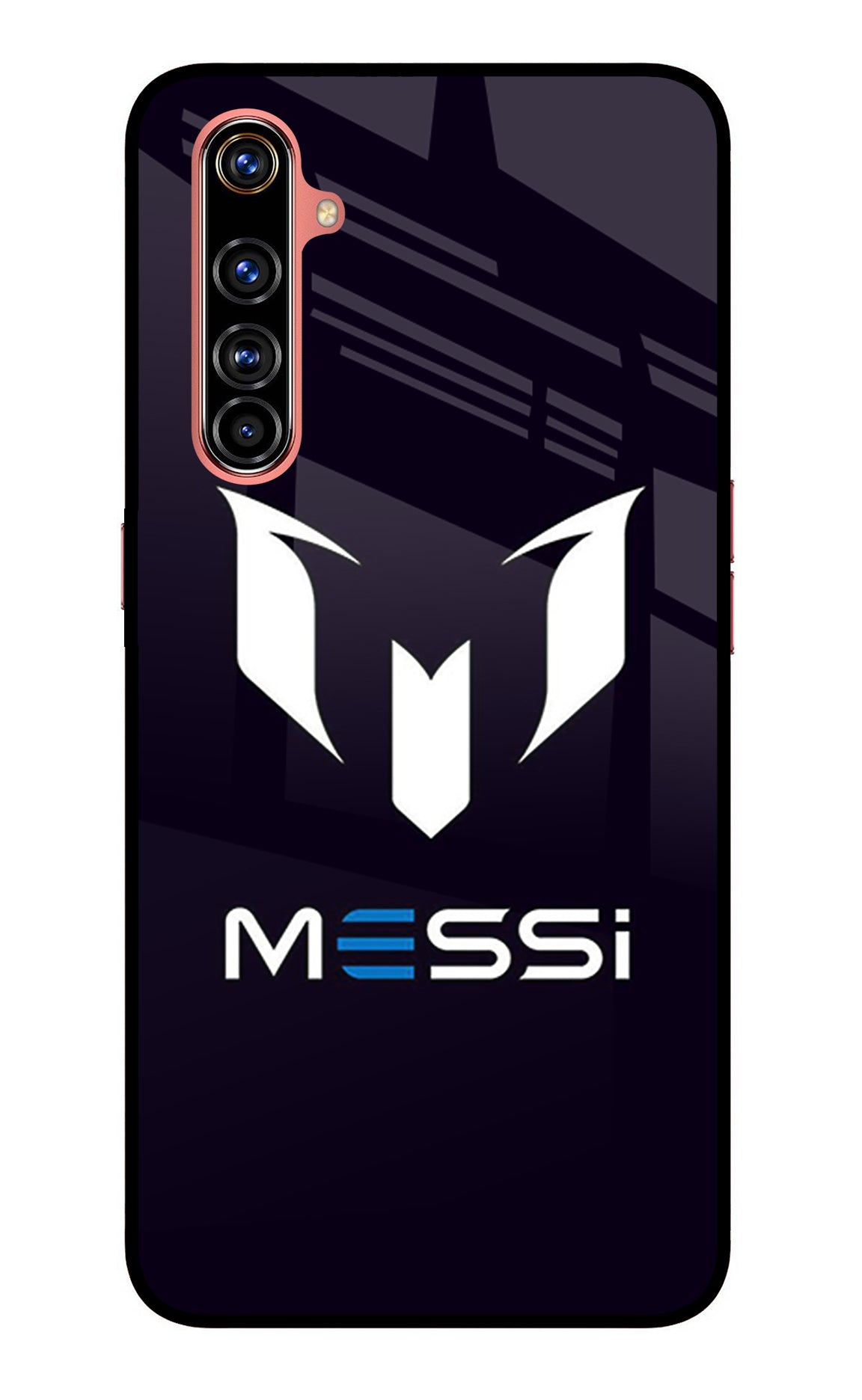 Messi Logo Realme X50 Pro Glass Case