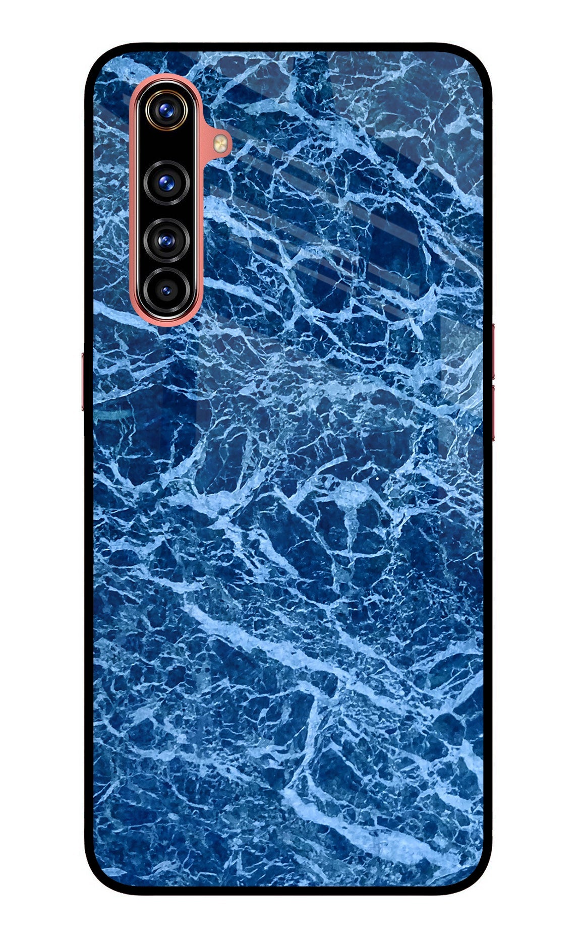 Blue Marble Realme X50 Pro Glass Case