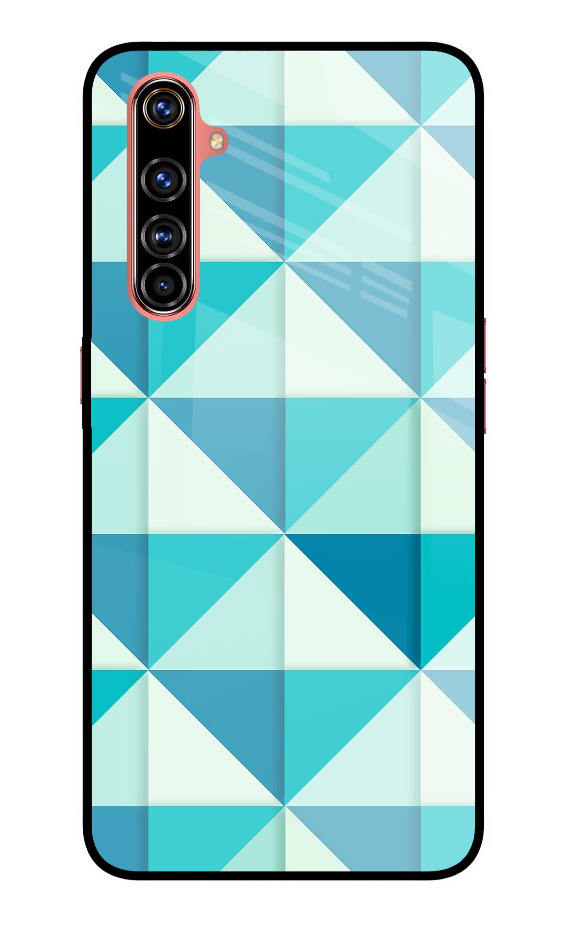 Abstract Realme X50 Pro Glass Case Back Cover by Casekaro