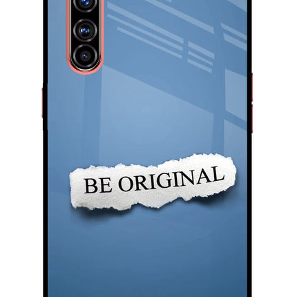 Be Original Realme X50 Pro Glass Case Back Cover by Casekaro