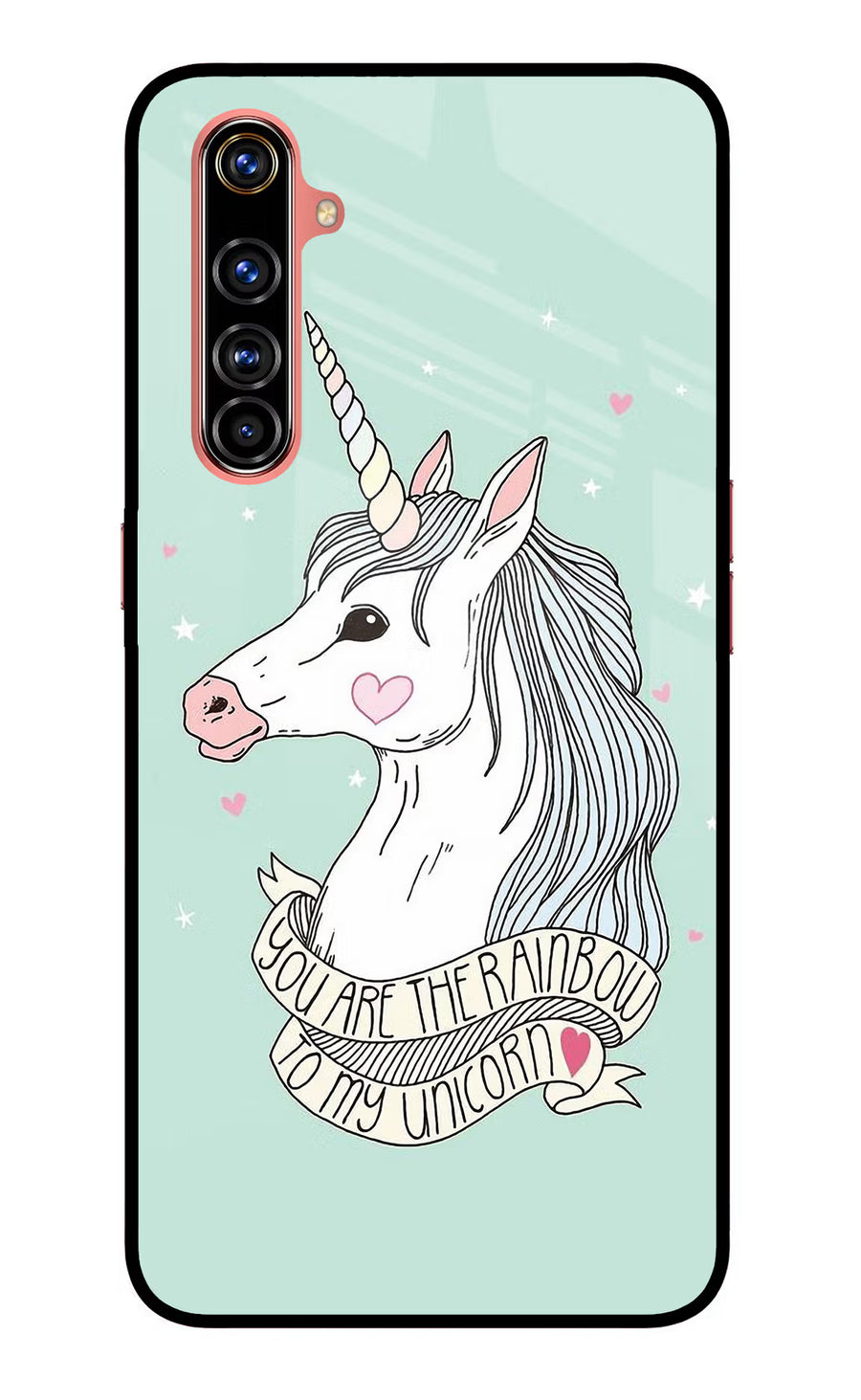 Unicorn Wallpaper Realme X50 Pro Back Cover, Glass case