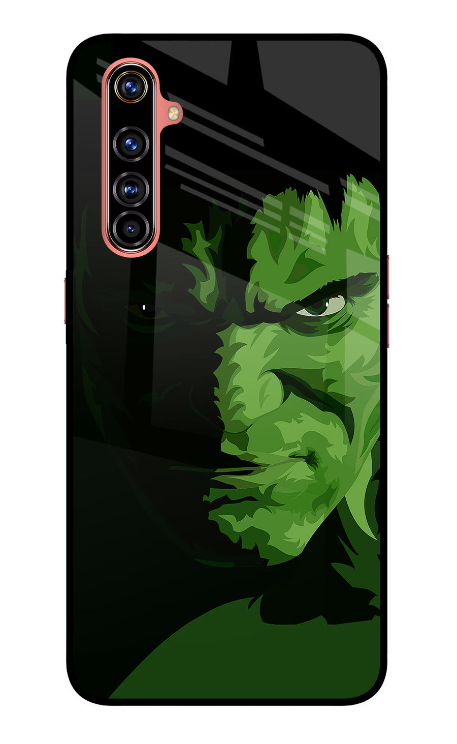 HULK Realme X50 Pro Back Cover, Glass case