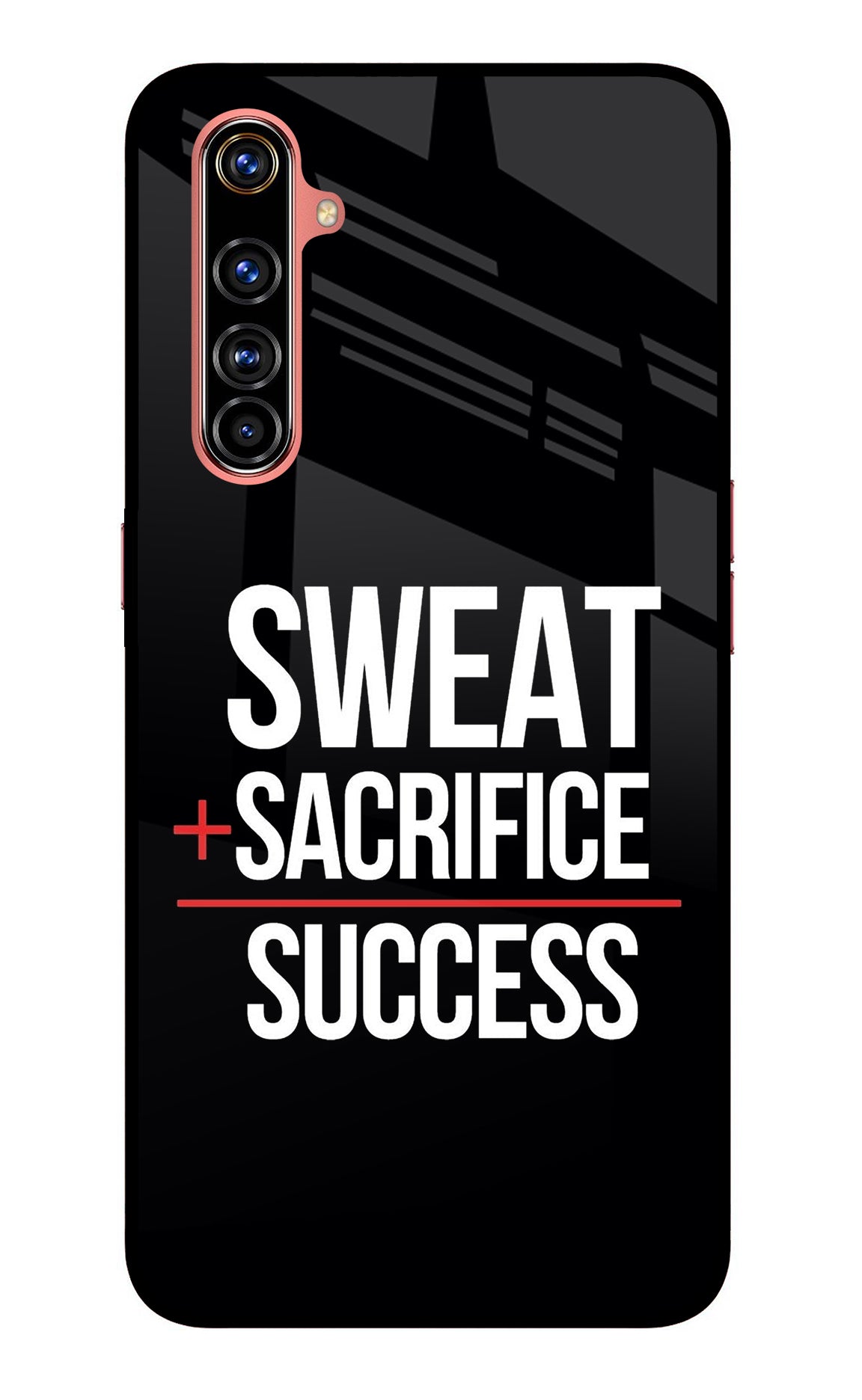 Sweat Sacrifice Success Realme X50 Pro Back Cover