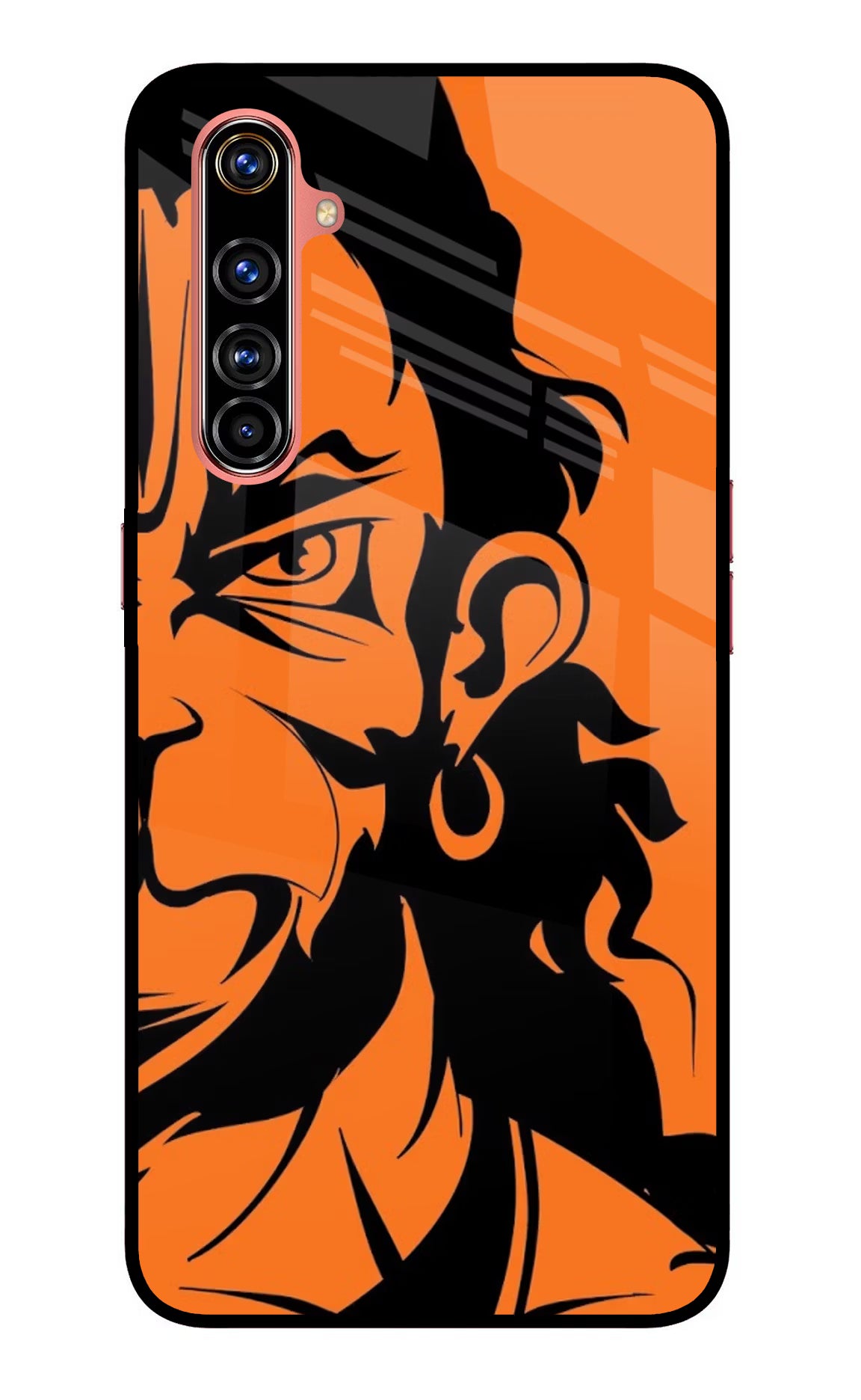 Hanuman Realme X50 Pro Glass Case Back Cover by Casekaro