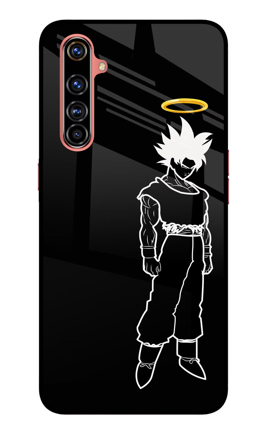 DBS Character Realme X50 Pro Back Cover, Glass case