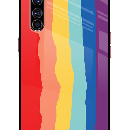 Rainbow Realme X50 Pro Glass Case