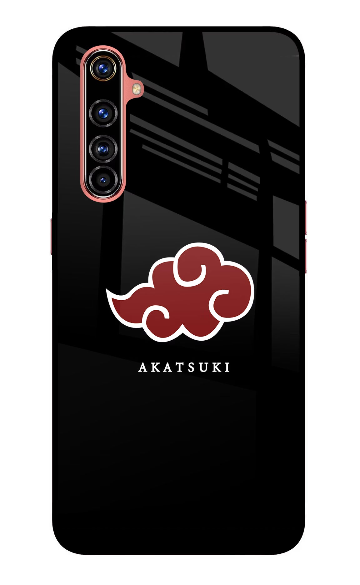 Akatsuki Realme X50 Pro Glass Case Back Cover by Casekaro