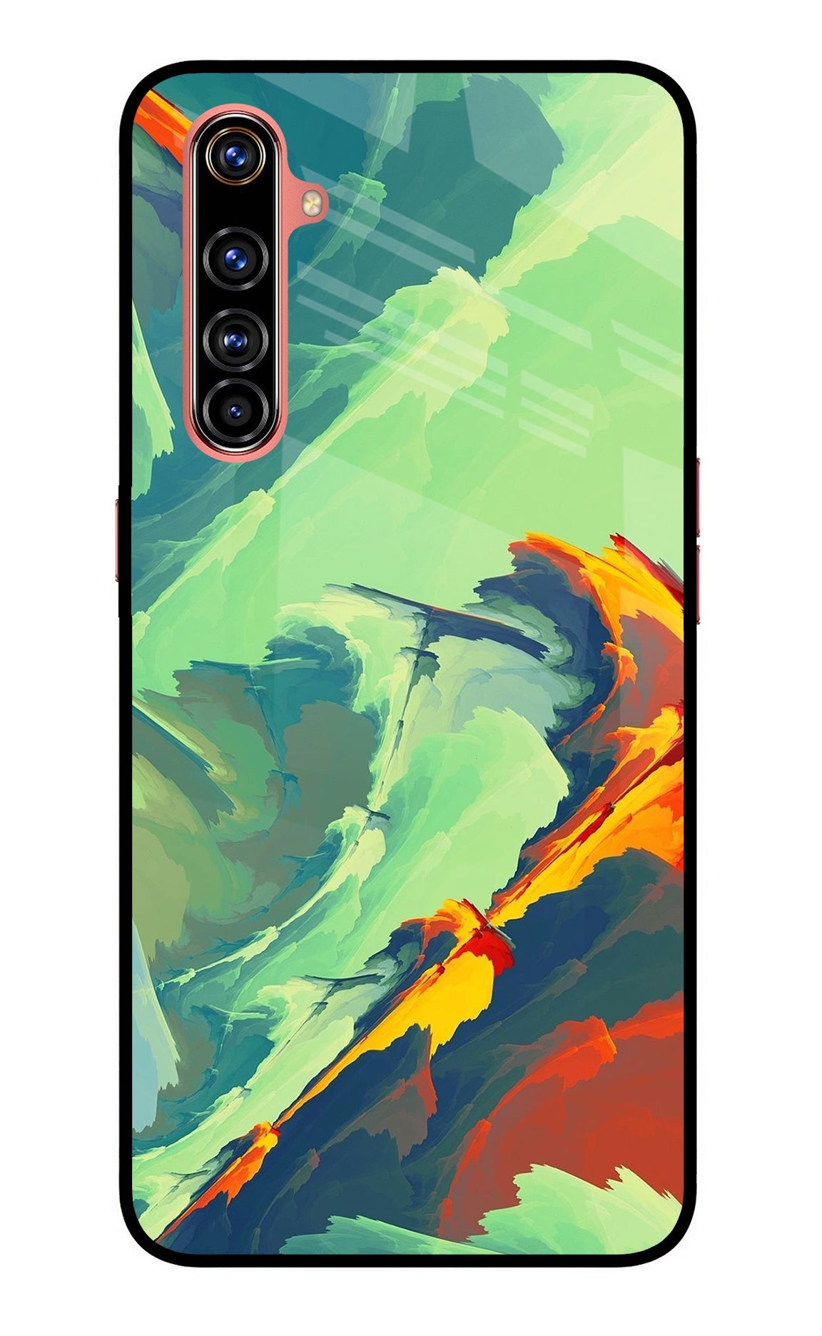 Paint Art Realme X50 Pro Glass Case