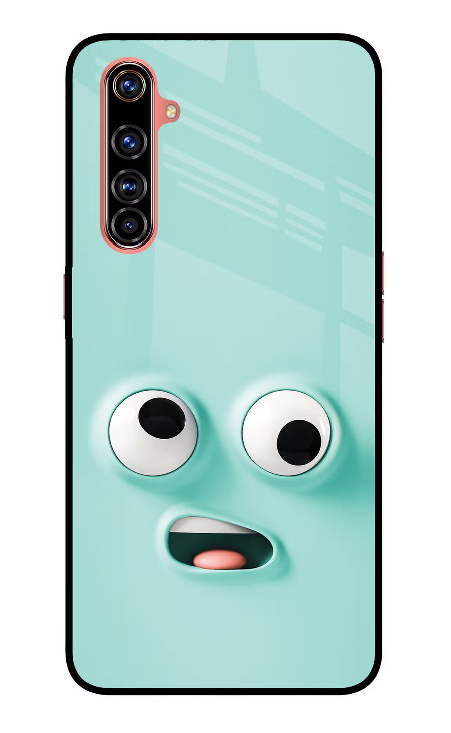 Funny Cartoon Realme X50 Pro Back Cover, Glass case