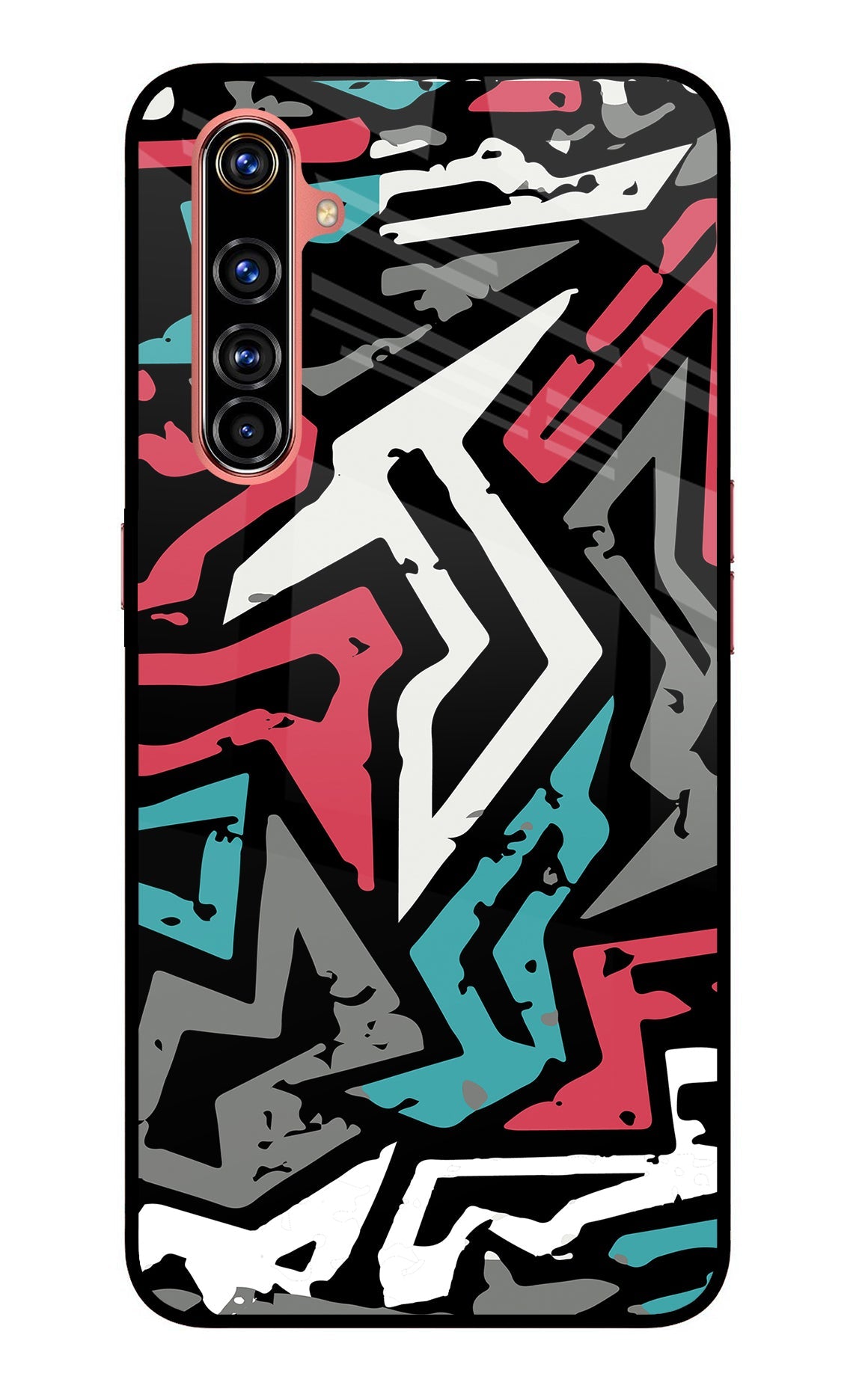 Geometric Graffiti Realme X50 Pro Back Cover