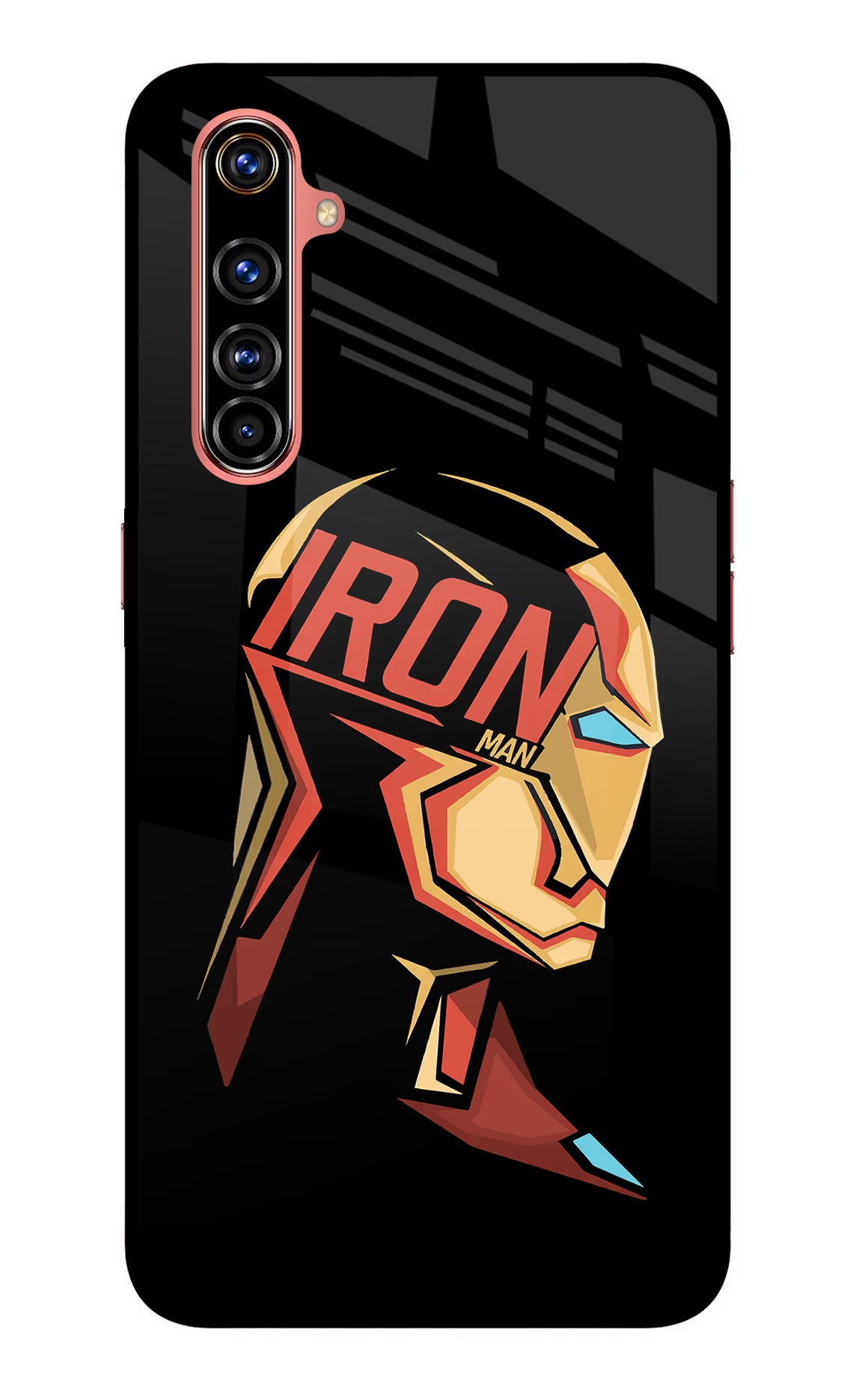 IronMan Realme X50 Pro Glass Case Back Cover by Casekaro