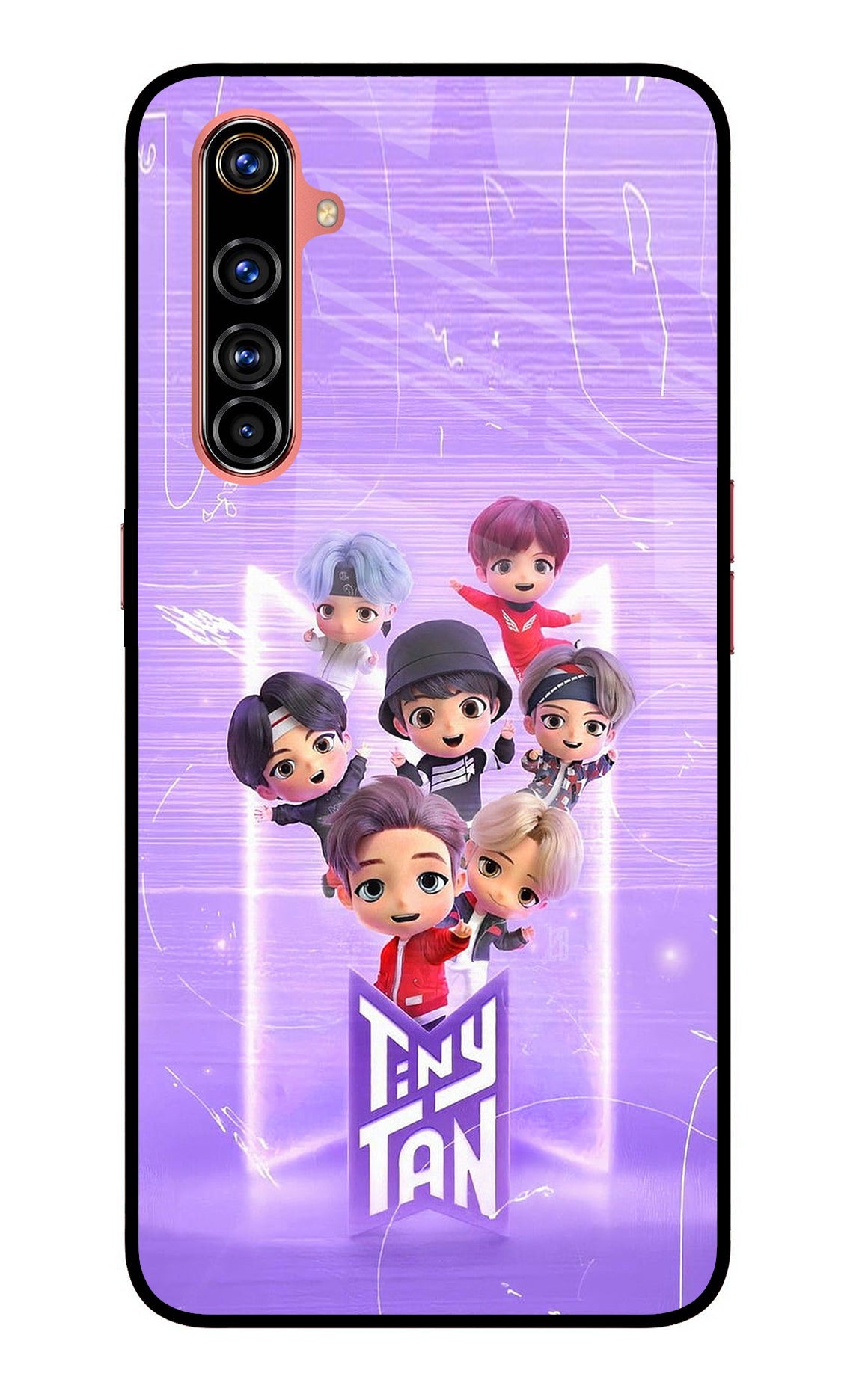 BTS Tiny Tan Realme X50 Pro Back Cover