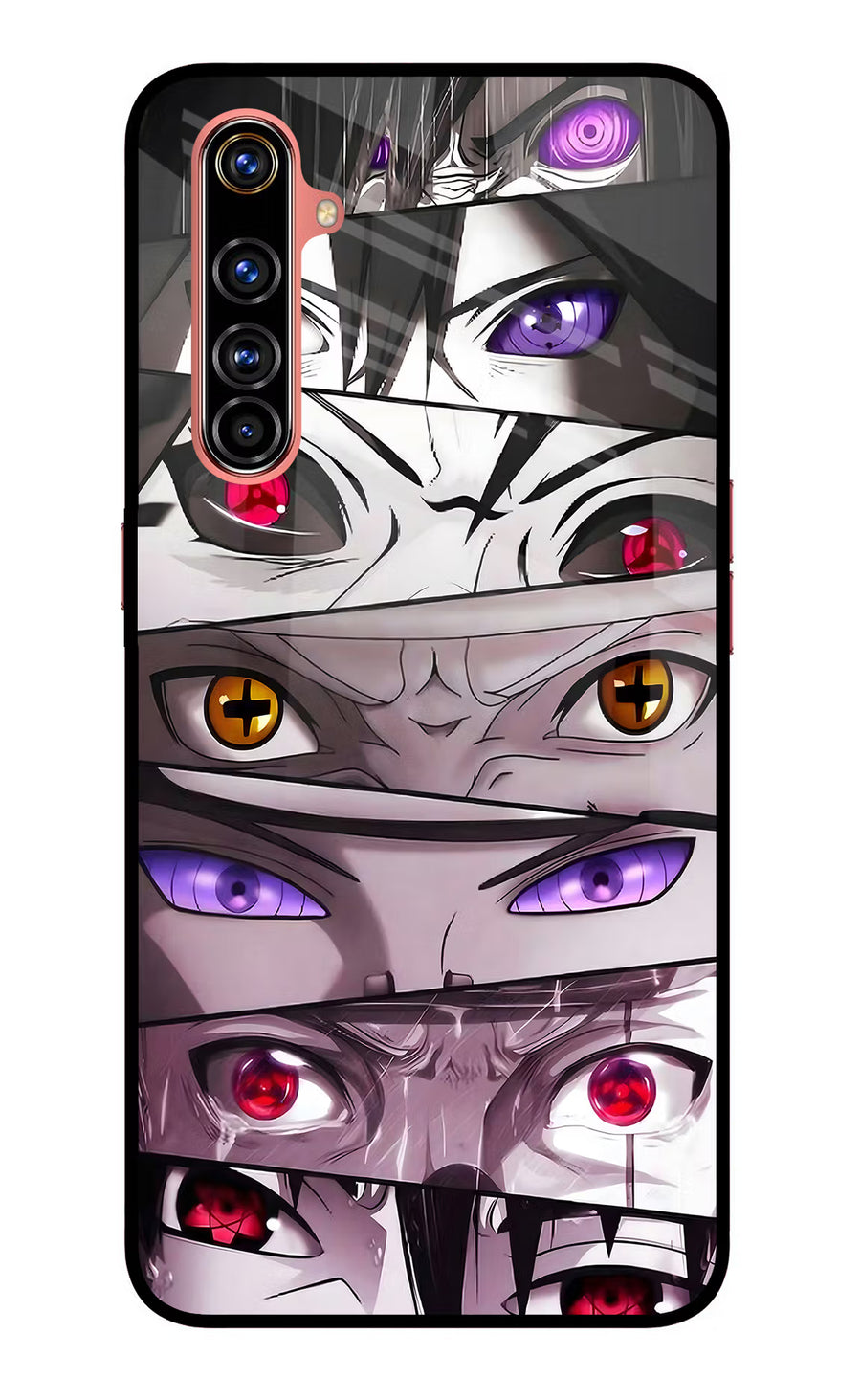 Naruto Anime Realme X50 Pro Back Cover, Glass case