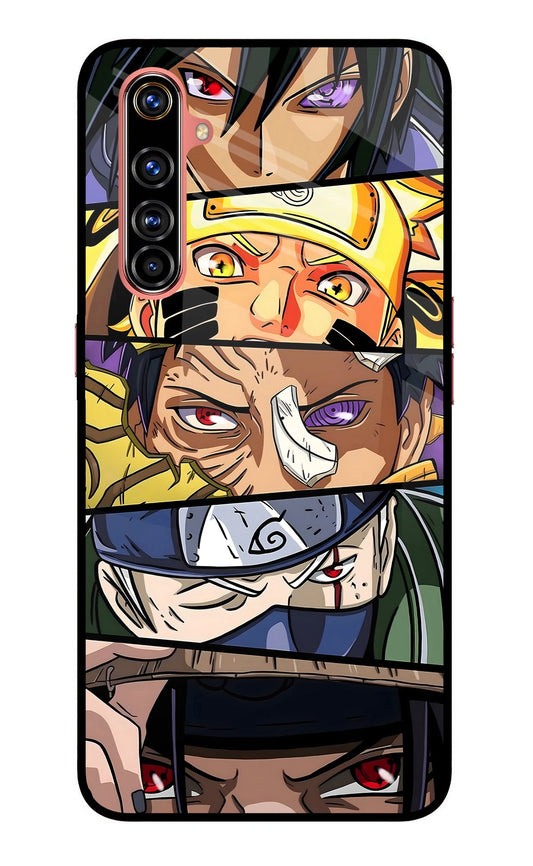 Naruto Character Realme X50 Pro Glass Case