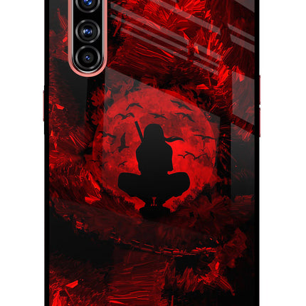Itachi Uchiha Realme X50 Pro Glass Case Back Cover by Casekaro
